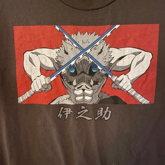 Demon Slayer Inosuke T Shirt - Picture 2 of 3